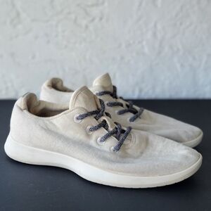 Allbirds Mens Wool Runner WR White Merino Runners Shoe Size 10